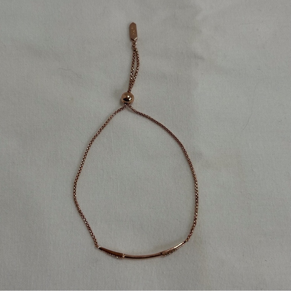 Stella & Dot Breast Cancer Awareness Bracelet.
